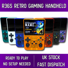 R36S Retro Handheld Video Game Console | 64GB | Fast Dispatch | Free Postage