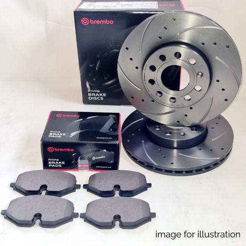 Brembo rear drilled grooved - brembo,