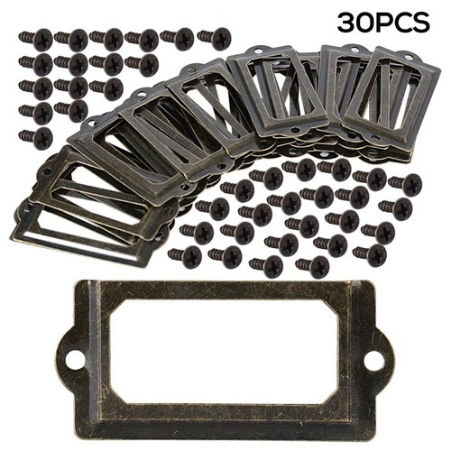 30pcs drawer labels holder - labels,
