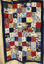 Vintage Patchwork Baby Quilt