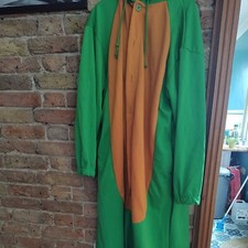 Turtle Button Up One Piece Fancy Dress Costume Great For The Darts Or Others