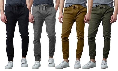 Mens twill stretch - stretch, and