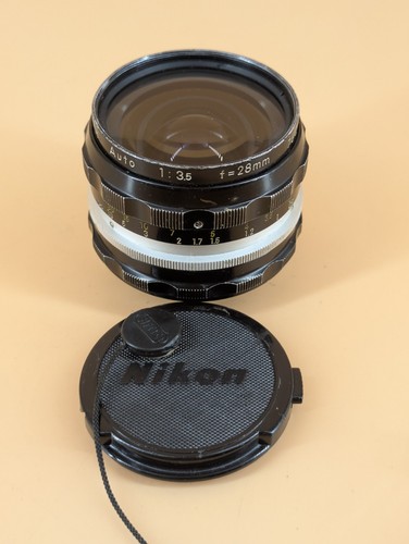 Nikon nikkor auto 28mm - nikon, f3.5