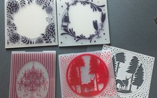 4 Mixed Embossing Folders