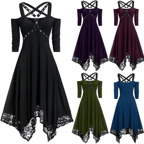 Womens gothic punk - punk, long