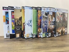 10x PC Games Bundle LOT Total War Sims Football Manager LEGO Warhammer