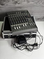 Samson MDR 1248 Professional 12-Channel Analog Mixer with DSP in a flight case