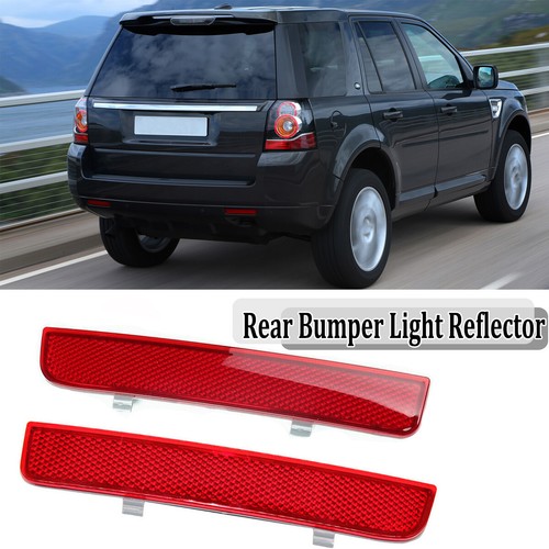 Pair rear bumper - rear, reflector