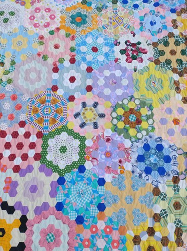 Very vintage hexagon - very, 1"