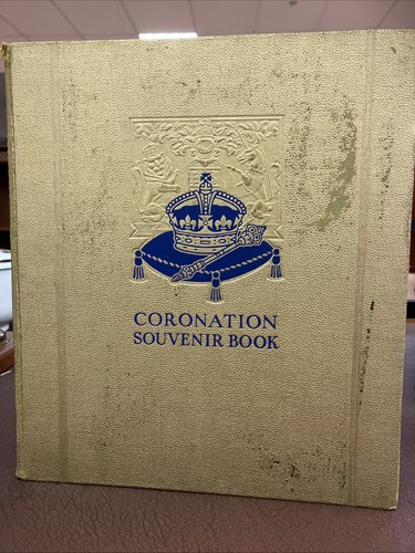 Coronation souvenir book 1937 - coronation,