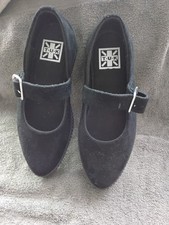TUK vegan size 6 creeper shoes worn once.