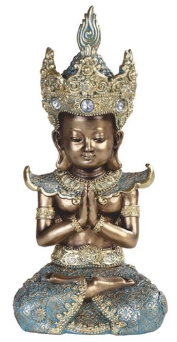 Gold thai buddha - gold, 88257