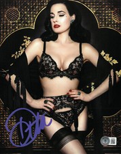 Dita Von Teese Signed