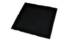 Plain Black Microfibre