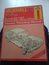 Vauxhall Viva HC (1970-1979) Haynes Workshop Manual