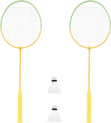Player badminton set with 2 - 2,