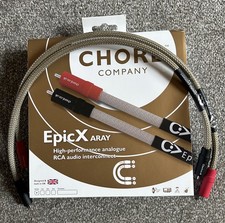 Chord Epic X interconnect 0.5m pair
