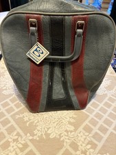 Vintage Bowling Bag, by Brunswick Tri-colour, Single Ball