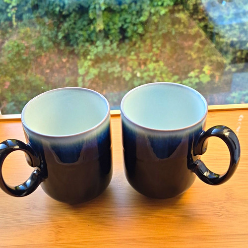Denby stoneware mugs set - stoneware, 2