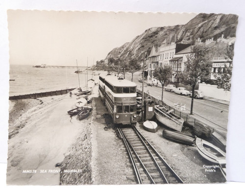 Mumbles sea front railway - mumbles,