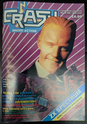 Crash micro action magazine - crash,