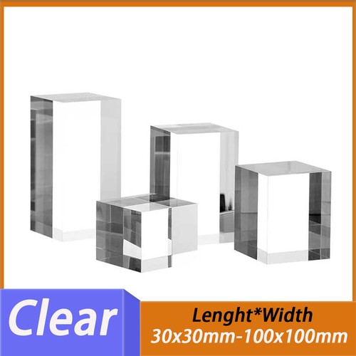 30x30 100x100mm clear - clear, organic