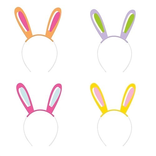 Easter bunny ears colourful - bunny,