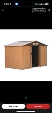 6ft garden shed storage - x,