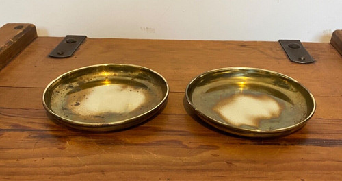 Antique brass hotel bar - 2,