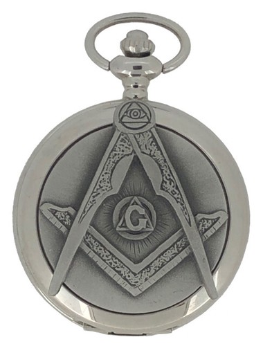 Pewter front freemason - pewter,