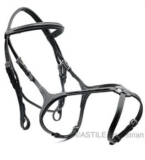 Leather Grackle Horse Bridle
