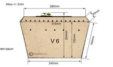 16" Gas Fire New Living Flame Coals VICTORIAN Inset Fire Tray Coal Gas or LPG