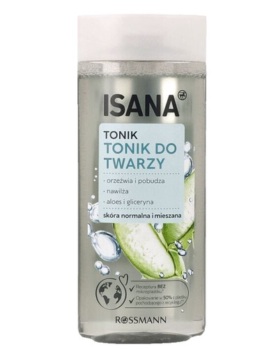 Isana brightening toner facial - brightening,