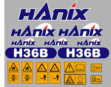 HANIX H36B DIGGER COMPLETE
