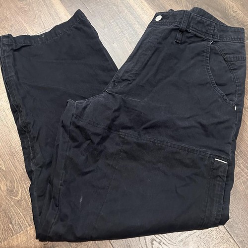 Levi men black trousers - men's,