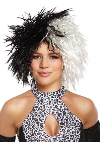 Cruella black white wig - cruella,