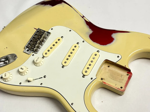 Loaded strat body relic nitro - strat,