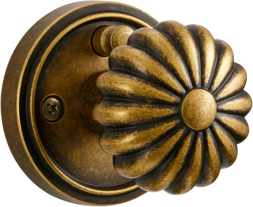Door knob antique brass - knob,