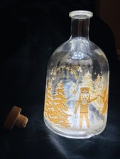 Empty M&S Nutcracker Musical 150cl Decorative Light Up Gin Bottle Decanter