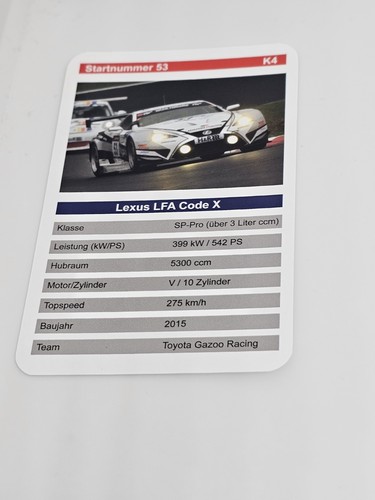 Lexus lfa code - lexus, k4