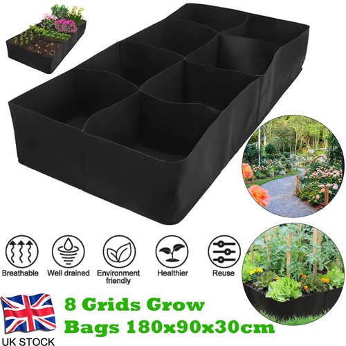 Grids large plant - 8, bags