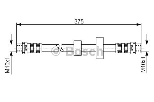 Brake hose for california - brake, vw