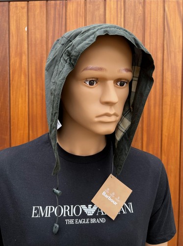 Barbour wax jacket - wax, hood