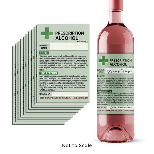 Funny alcohol prescription - 10,