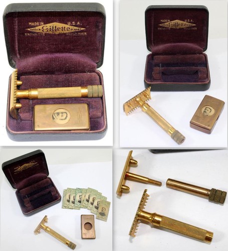 C1920s gillette gold - gillette, old