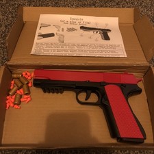 Red Desert Eagle Toy Plastic