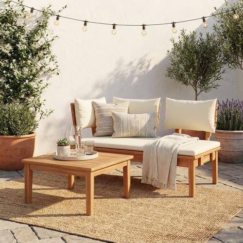 Garden bench table - garden, 2pc