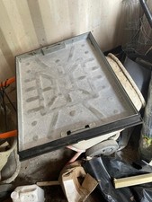 EJ Manhole Cover And Frame 10T 600 x 450mm Galvanised