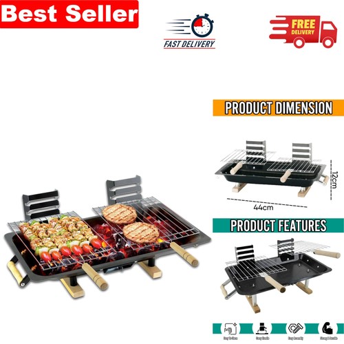 Compact hibachi bbq grill - bbq, with