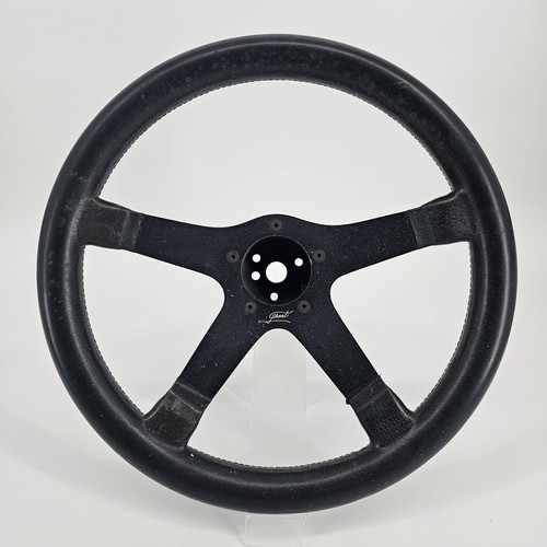 Vintage grant black leather - black,